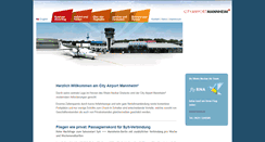 Desktop Screenshot of flugplatz-mannheim.de