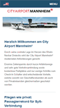 Mobile Screenshot of flugplatz-mannheim.de